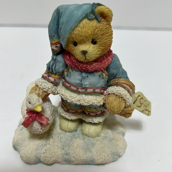 Christmas Cherished Teddies Vintage Ingrid Margy - Picture 5 of 8